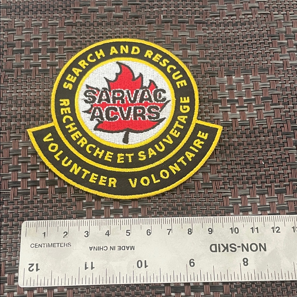 Search and Rescue Canada Volunteer Patch